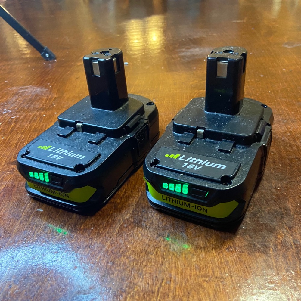 Rechargeable Lithium Ion Battery 18V 3000mAh 54Wh BA002R 2 Pack